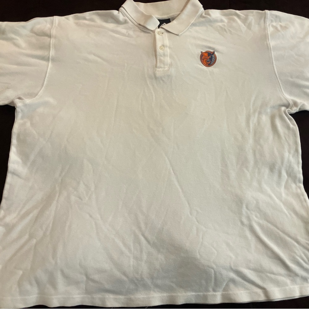 Adidas White Polo with logo